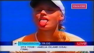 Elena Dementieva v Justine Henin 2003 Amelia Island SF highlights REUPLOAD [upl. by Lazar]