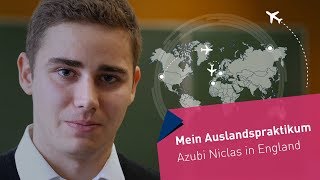 Mein Auslandspraktikum Azubis berichten Niclas [upl. by Avra]