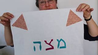 DIY Matzah Cover for Passover No Sewing Required [upl. by Yspyg298]