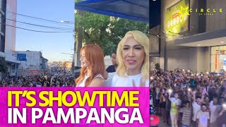 It’s Showtime Family sinalubong ng libolibong tao sa Pampanga para sa Bida Kapamilya event [upl. by Ahsinom]