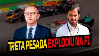 TRETA PESADA F1 SOBE O TOM CONTRA FIA E CONTRATOS PODEM DEFINIR FUTURO DA CATEGORIA [upl. by Yeslek]