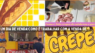 VENDA DE CREPES SUÍÇO DO INÍCIO AO FIM [upl. by Aihsenal]