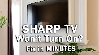 How To Fix a Sony TV that Won’t Turn On [upl. by Dodd]