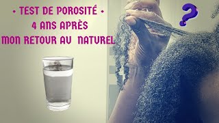 🇨🇮28• Quelle est la porosité de mes cheveux crépus 🤔 je fais le teste enfin  Valèh Té [upl. by Notsua]