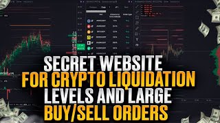 SECRET WEBSITE FOR CRYPTO LIQUIDATION LEVELS and LARGE BUYSELL ORDERS [upl. by Holtorf]