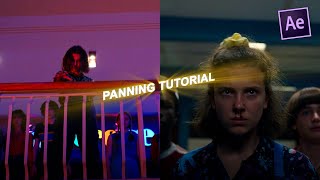 Panning Tutorial On After Effects EASY [upl. by Otreblasiul]