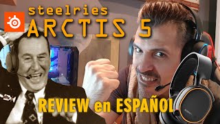 REVIEW y Steelseries ARCTIS 5 español Críticas reales PRUEBA DE MICRÒFONO [upl. by Kosak590]