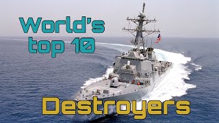 World’s top 10 most powerful destroyers 2020 [upl. by Anselm]