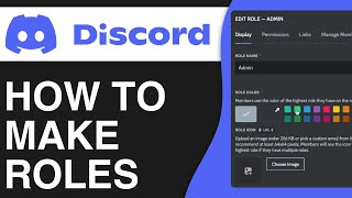 How to Make Roles on Discord Add Roles to Your Server Full Guide [upl. by Denoting520]