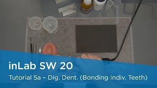 inLab SW 20 Tutorial 5a – Digital Dentures Bonding Individual Teeth [upl. by Pravit]