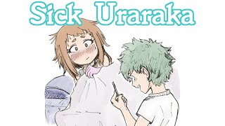 Sick Uraraka My Hero Academia Izuocha Comic Dub [upl. by Yeliac983]