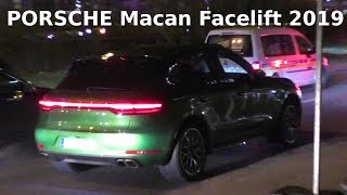 Der neue PORSCHE MACAN Facelift 2019 Schnappschuss auf der Straße  snapshot on the road [upl. by Nosidam]