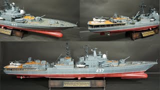 Russian guided missile destroyer  build finished [upl. by Naitsirc]