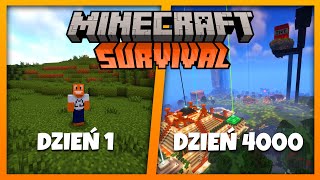 Przetrwałem 4000 DNI na moim świecie Minecraft [upl. by Ansilma]