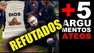 RESPUESTA a quot5 argumentos del ateísmo que destruyen la existencia de Diosquot AdictosalaFilosofía [upl. by Mide]