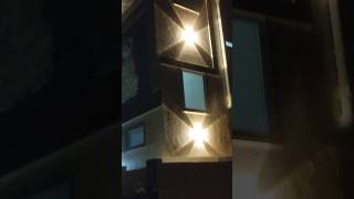 Wall Show Light  Water Proof ip66 Wall Show Light 4Kaajkiraatsong aajkiraatstree2 shortvideo [upl. by Ecidnac457]