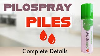 🧯PILOSPRAY  1st PILES SPRAY MEDICINE FOR BAWASIR [upl. by Annaynek]