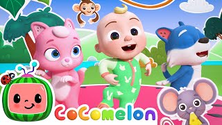 Animal Dance Dance Party  CoComelon Animal Time  Animals for Kids [upl. by Tound]