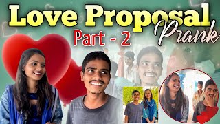 Love Proposal Prank 😂  Part 2 lovestory prank surprise tarunpandu tarunpandu2000 [upl. by Bryanty]