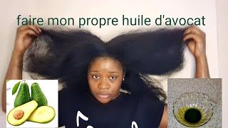 Les bienfaits de lhuile davocat pour les cheveux [upl. by Derrik448]