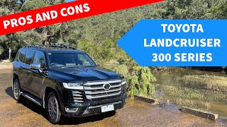 Toyota Landcruiser 300 Series Pros and Cons [upl. by Ahsaet681]