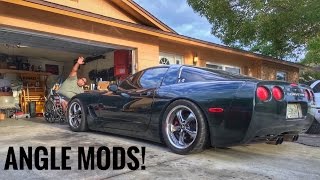 DRIFTVETTE FINALLY GETS ANGLE MODS [upl. by Deuno172]