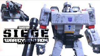 【トランスフォーマー シージ】SG13 メガトロン ヲタファのじっくり変形レビュー  Transformers Siege Megatron [upl. by Reibaj]