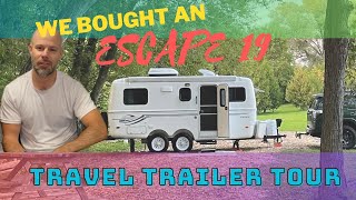 Escape 19 Travel Trailer Tour [upl. by Chaddy63]