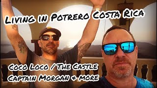 Living in Potrero Costa Rica  Coco Loco the Castle and more [upl. by Attenal558]