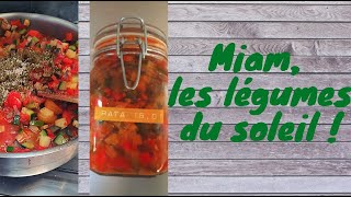 Ratatouille maison en bocaux🍅Méthode conservation 3 épisode 4provençale conserve stérilisation [upl. by Eaner]