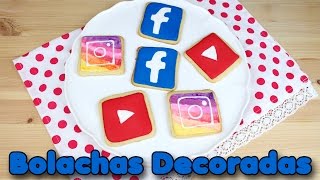 Bolachas Decoradas  Como Fazer Bolachas e Decorar Com Glacê Real Caseiro  Cakepedia [upl. by Sellma]