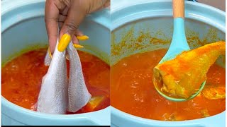 THE PERFECT FRESH FISH STEW  IMOYO  LIGHT FISH STEW RECIPE freshfishstew nigerianfood [upl. by Cai]