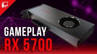 Gameplay com Radeon RX 5700 Jogamos em 25K e 4K e testamos 5 games [upl. by Yrollam]