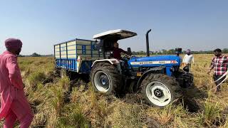 New holland 5620 agriculture farming modified new 4x4 5620 [upl. by Ahsilahs]