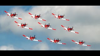 PC7 Team  Antidotum Airshow Leszno 2024 [upl. by Deborath]