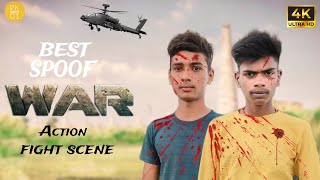 War Movie Action  Best Spoof Scene  Hrithik RoshanampTiger Shroff  new movies 2024  AbirBijoyAbid [upl. by Lemahs]