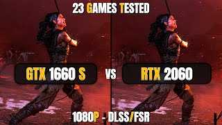 GTX 1660 Super vs RTX 2060  Test in 23 Games🔥 [upl. by Ahael]