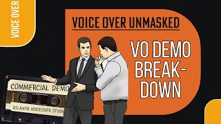 VOICE OVER DEMOS amp WHAT SHOULD BE ON THEM [upl. by Festa831]