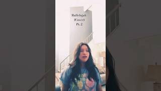 Hallelujah Valerie cover pt2 cover acapella singing High part [upl. by Aceber]