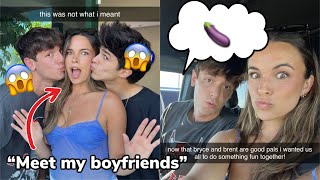 Pierson is dating BRYCE and BRENTSHE HAS 2 BOYFRIENDS PROOF😱 📸 [upl. by Novyar]