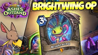 BRIGHTWING Gave me a Chance in this Game  Firebat Hearthstone  Ashes of Outland [upl. by Ellerahc667]