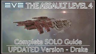 EVE ONLINE  The Assault Level 4 Mission Guide  Drake [upl. by Oribella]