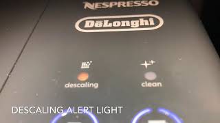 Nespresso Lattissima Touch Descaling [upl. by Eneleoj932]