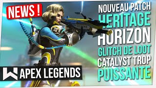 Apex News  Sortie Mise à Jour Héritage Horizon Glitch de Loot Abusé Crash Serveurs [upl. by Jessie]