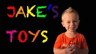 Jakes Toy Review Driving His Peg Perego John Deere Tractor [upl. by Snevets]