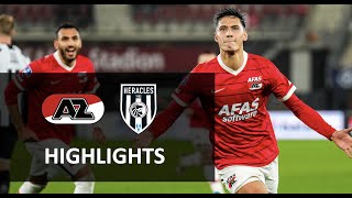 Highlights AZ  Heracles Almelo  Eredivisie [upl. by Yniattirb864]