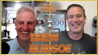 Drew Bledsoe on Being No 1 Overall Brady Romo The Bills amp Making Wine  HalfForgotten History [upl. by Einniw73]