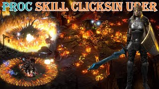 Diablo II Resurrected  Proc 10 Skills ClickSin Uber Tristram [upl. by Annaor]