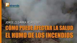 Jorge Zegarra Reátegui El humo de incendios en Perú empeora el aire en Sudamérica [upl. by Nage889]