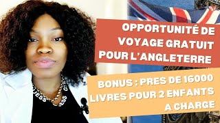 🇬🇧BONNE NOUVELLE BOURSE TOTALEMENT FINANCÉE POUR ETUDIER GRATUITEMENT EN ANGLETERRE immigration [upl. by Merow]